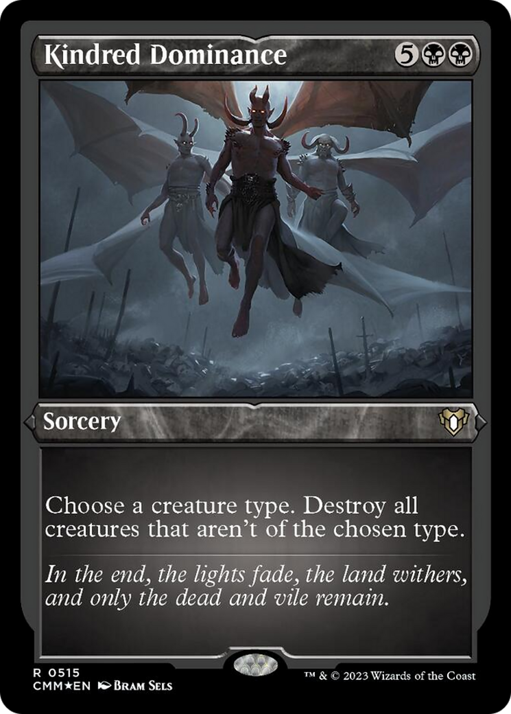 Kindred Dominance (Foil Etched) [Commander Masters] - The Mythic Store | 24h Order Processing