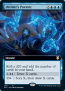 Diviner's Portent (Extended Art) [Dungeons & Dragons: Adventures in the Forgotten Realms Commander] - The Mythic Store | 24h Order Processing