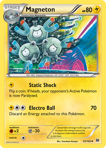 Magneton (53/162) [XY: BREAKthrough] - The Mythic Store | 24h Order Processing