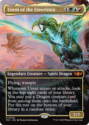 Ureni of the Unwritten (Borderless) [Tarkir: Dragonstorm Commander] - The Mythic Store | 24h Order Processing