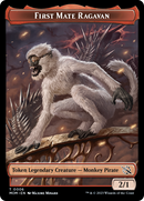 First Mate Ragavan // Phyrexian Saproling Double-Sided Token [March of the Machine Tokens] - The Mythic Store | 24h Order Processing