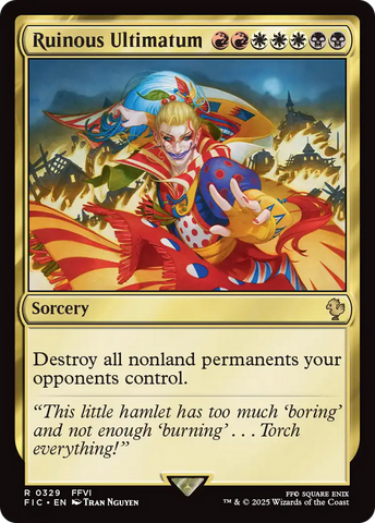 Ruinous Ultimatum [FINAL FANTASY Commander] - The Mythic Store | 24h Order Processing