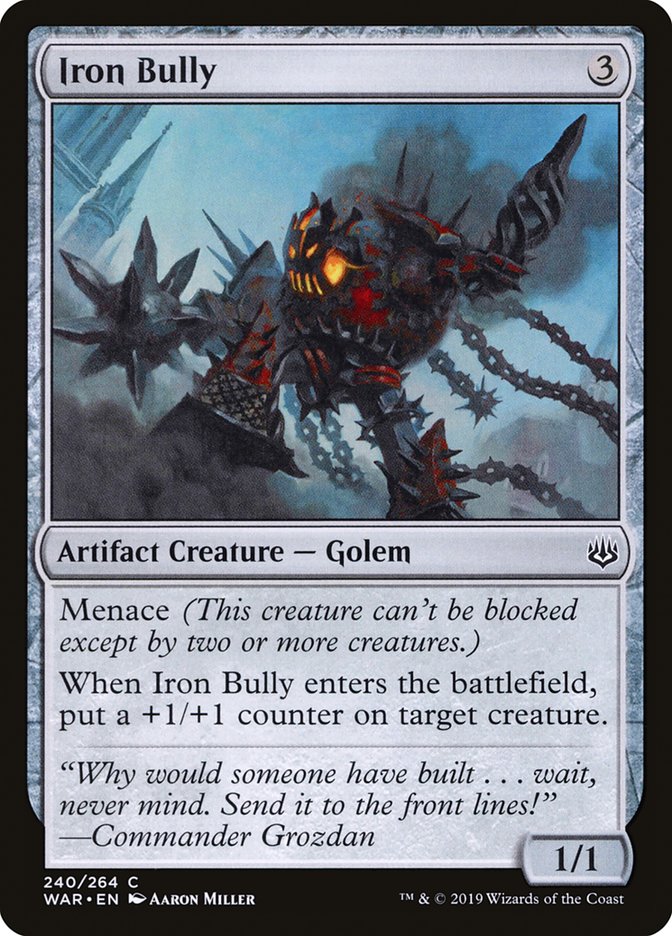 Iron Bully [War of the Spark] - The Mythic Store | 24h Order Processing