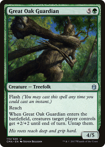 Great Oak Guardian [Commander Anthology] - The Mythic Store | 24h Order Processing