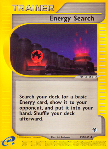 Energy Search (153/165) [Expedition: Base Set] - The Mythic Store | 24h Order Processing