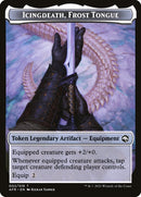 Treasure // Icingdeath, Frost Tongue Double-Sided Token [Dungeons & Dragons: Adventures in the Forgotten Realms Tokens] - The Mythic Store | 24h Order Processing