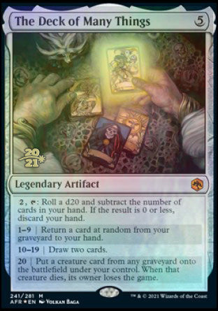 The Deck of Many Things [Dungeons & Dragons: Adventures in the Forgotten Realms Prerelease Promos] - The Mythic Store | 24h Order Processing