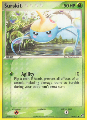 Surskit (78/107) [EX: Deoxys] - The Mythic Store | 24h Order Processing