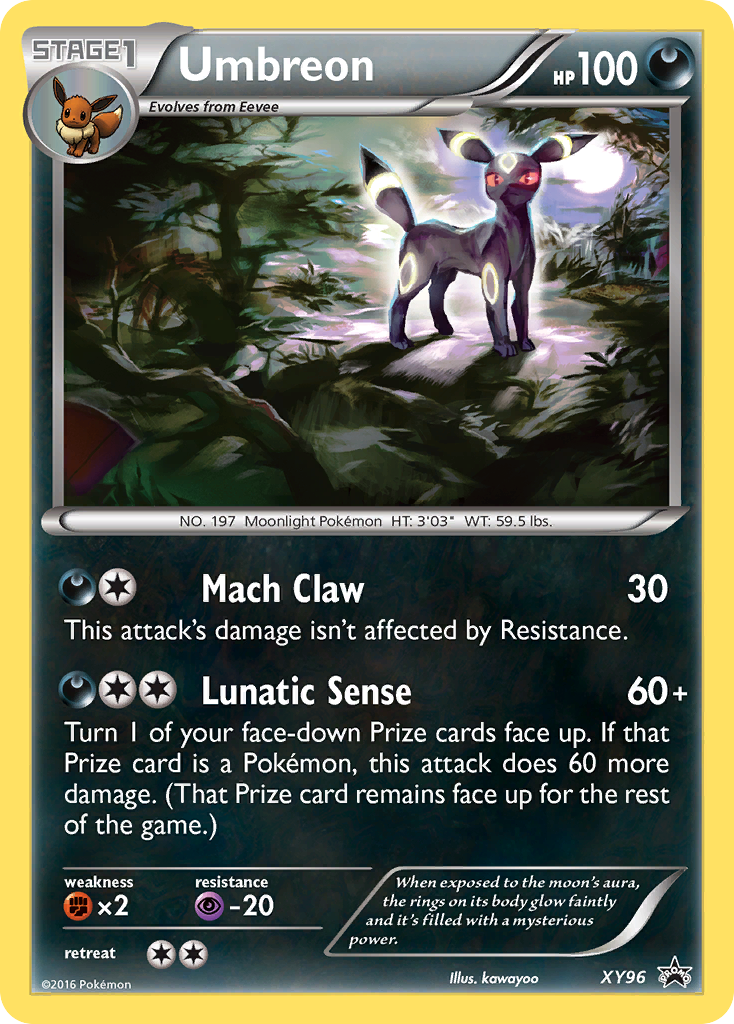 Umbreon (XY96) [XY: Black Star Promos] - The Mythic Store | 24h Order Processing
