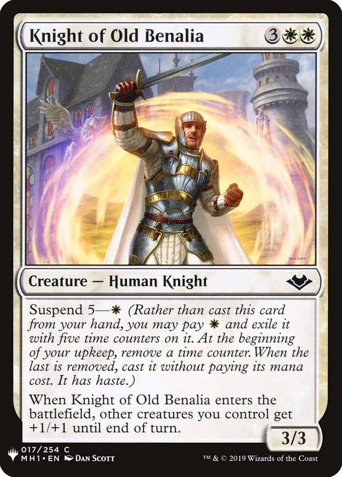 Knight of Old Benalia [Mystery Booster] - The Mythic Store | 24h Order Processing