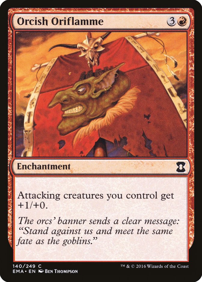 Orcish Oriflamme [Eternal Masters] - The Mythic Store | 24h Order Processing