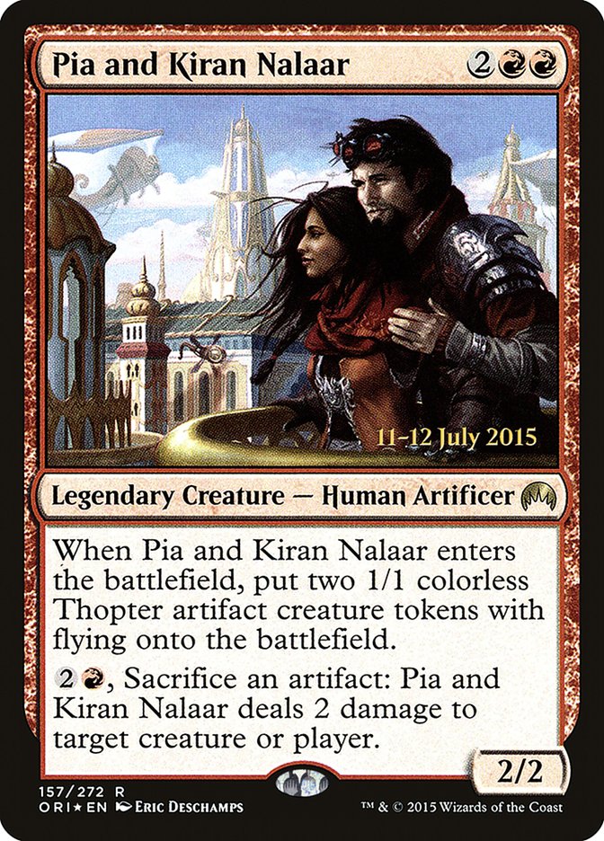 Pia and Kiran Nalaar [Magic Origins Prerelease Promos] - The Mythic Store | 24h Order Processing