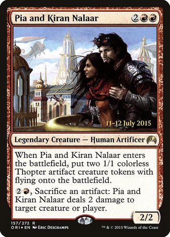 Pia and Kiran Nalaar [Magic Origins Prerelease Promos] - The Mythic Store | 24h Order Processing