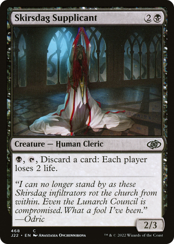Skirsdag Supplicant [Jumpstart 2022] - The Mythic Store | 24h Order Processing