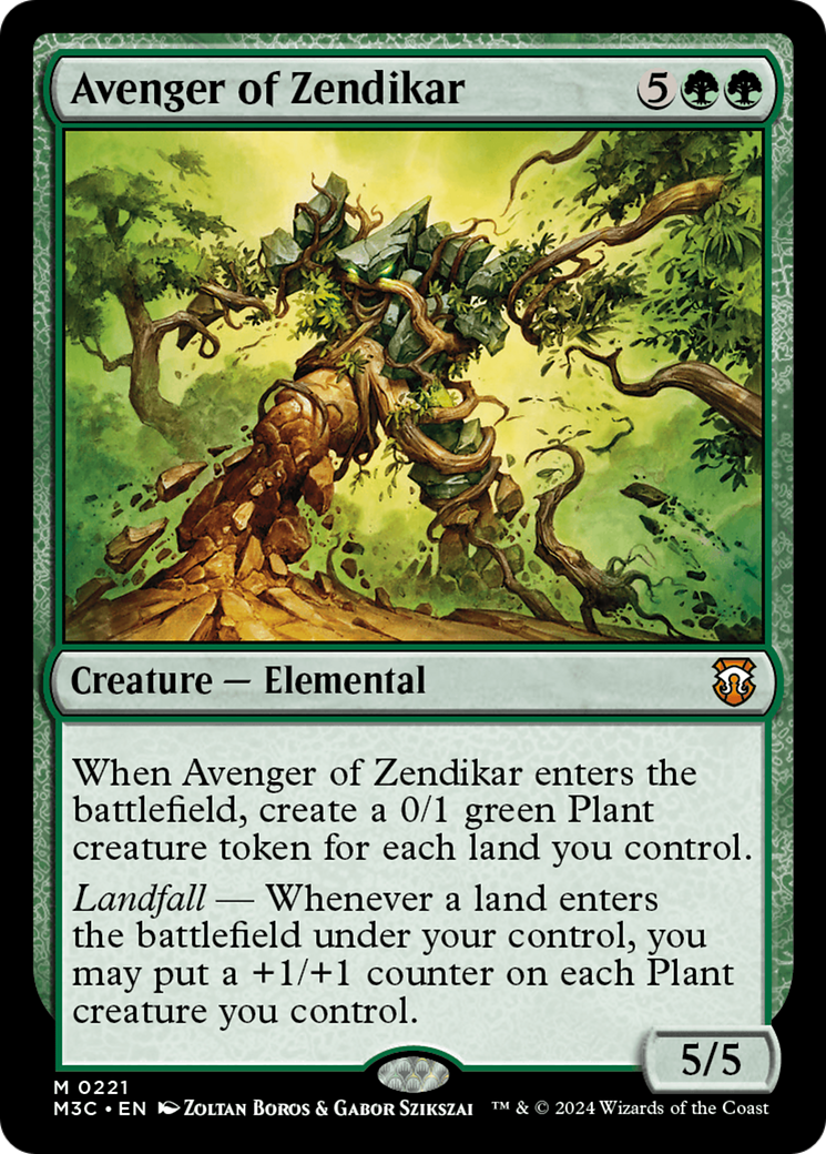 Avenger of Zendikar (Ripple Foil) [Modern Horizons 3 Commander] - The Mythic Store | 24h Order Processing