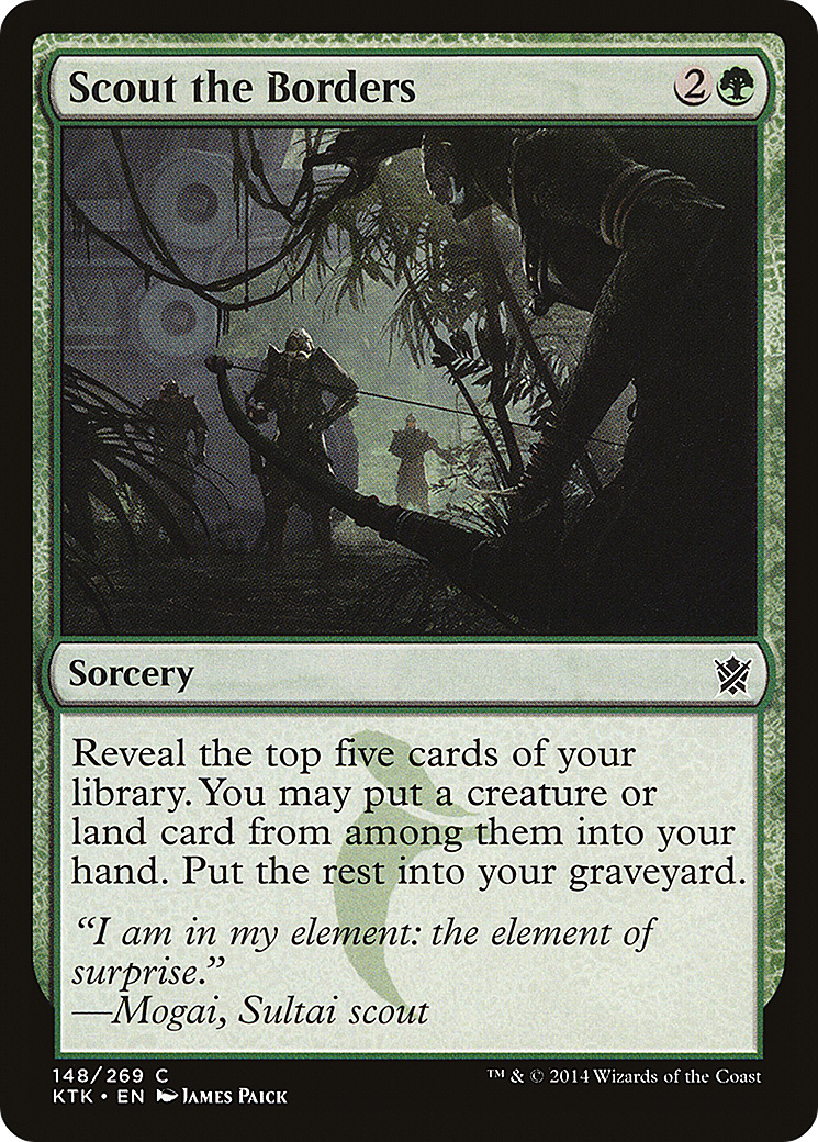 Scout the Borders [Khans of Tarkir] - The Mythic Store | 24h Order Processing