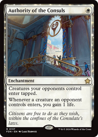 Authority of the Consuls [Foundations] - The Mythic Store | 24h Order Processing