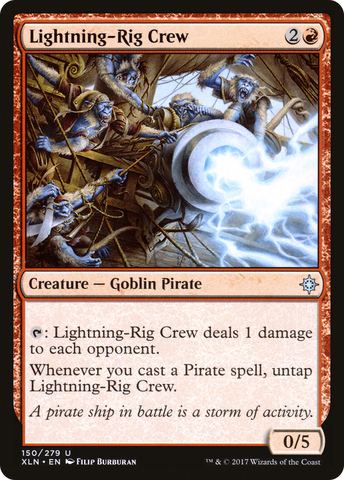 Lightning-Rig Crew [Ixalan] - The Mythic Store | 24h Order Processing