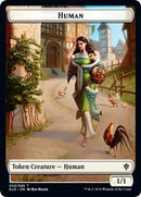 Human // Food (15) Double-Sided Token [Throne of Eldraine Tokens] - The Mythic Store | 24h Order Processing