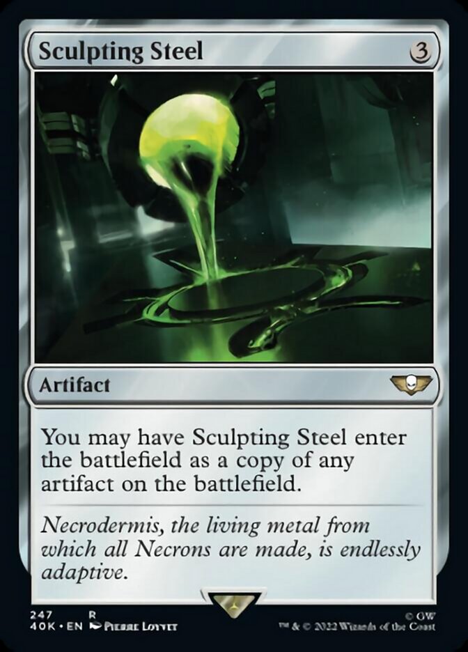 Sculpting Steel (Surge Foil) [Warhammer 40,000] - The Mythic Store | 24h Order Processing