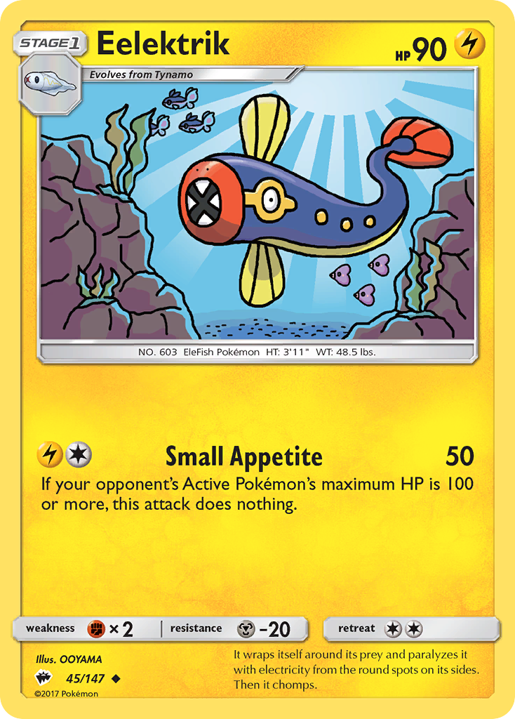 Eelektrik (45/147) [Sun & Moon: Burning Shadows] - The Mythic Store | 24h Order Processing