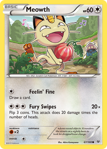 Meowth (67/108) [XY: Roaring Skies] - The Mythic Store | 24h Order Processing