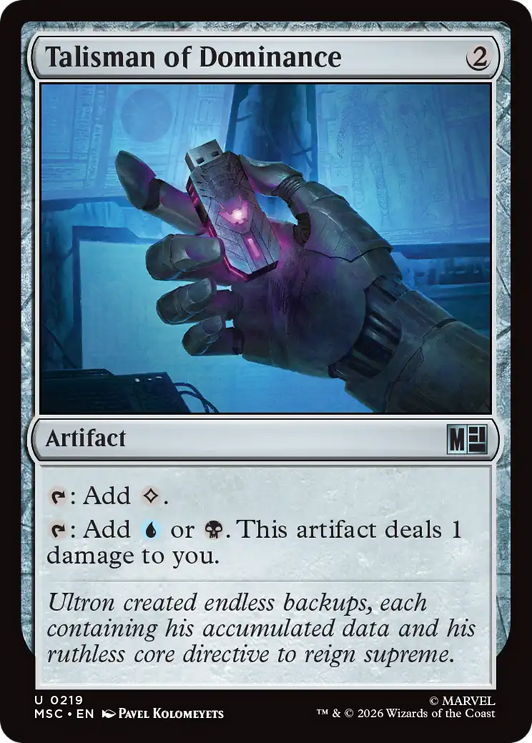 Talisman of Dominance [Marvel Super Heroes Commander] - The Mythic Store | 24h Order Processing