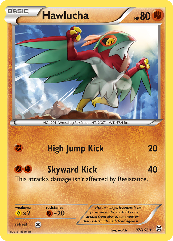 Hawlucha (87/162) [XY: BREAKthrough] - The Mythic Store | 24h Order Processing