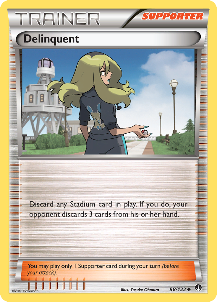 Delinquent (98/122) [XY: BREAKpoint] - The Mythic Store | 24h Order Processing