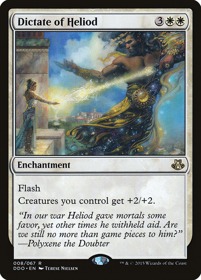 Dictate of Heliod [Duel Decks: Elspeth vs. Kiora] - The Mythic Store | 24h Order Processing