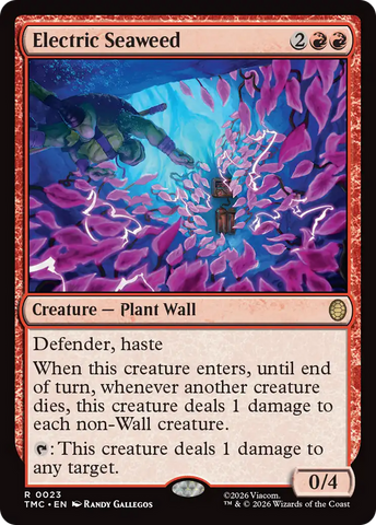 Electric Seaweed [Teenage Mutant Ninja Turtles Commander] - The Mythic Store | 24h Order Processing