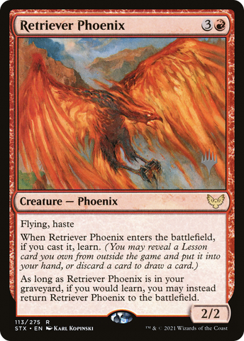 Retriever Phoenix (Promo Pack) [Strixhaven: School of Mages Promos] - The Mythic Store | 24h Order Processing