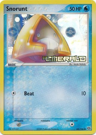 Snorunt (64/106) (Stamped) [EX: Emerald] - The Mythic Store | 24h Order Processing