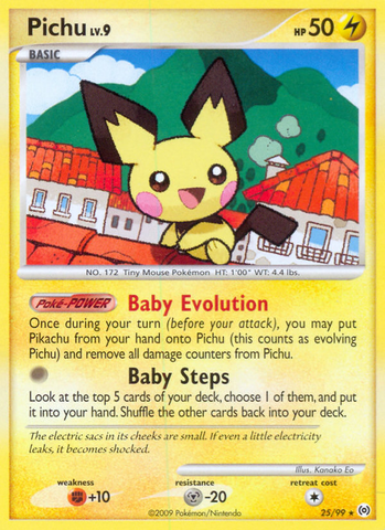 Pichu (25/99) [Platinum: Arceus] - The Mythic Store | 24h Order Processing