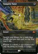 Vampiric Tutor (Borderless Alternate Art) [Dominaria Remastered] - The Mythic Store | 24h Order Processing