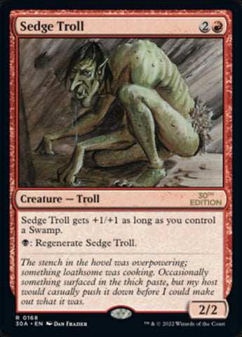 Sedge Troll [30th Anniversary Edition] - The Mythic Store | 24h Order Processing