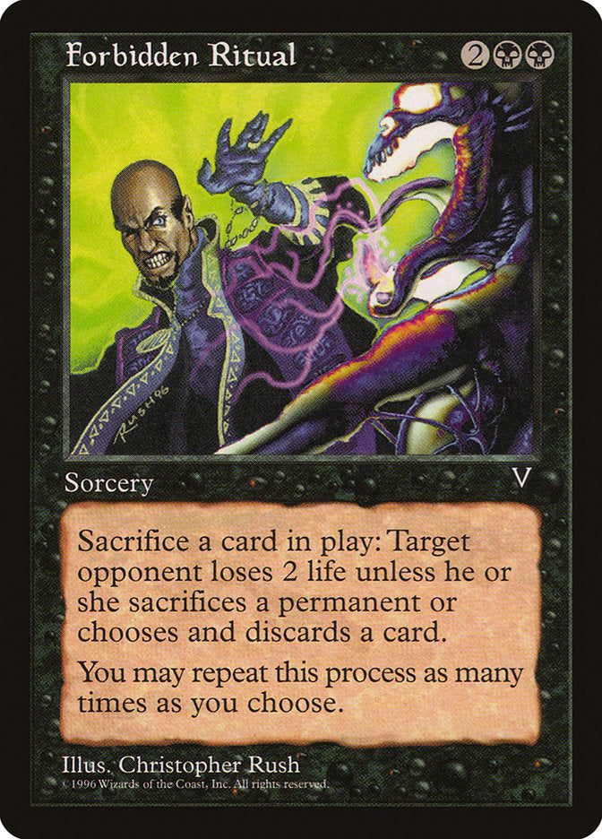 Forbidden Ritual [Visions] - The Mythic Store | 24h Order Processing