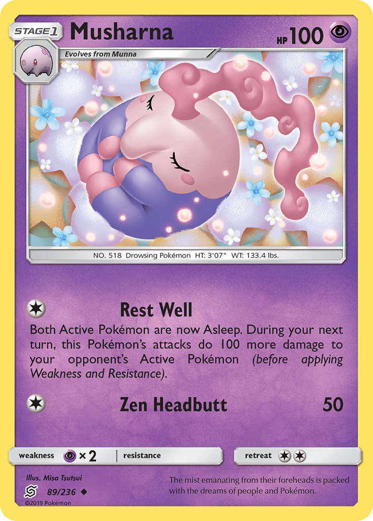 Musharna (89/236) [Sun & Moon: Unified Minds] - The Mythic Store | 24h Order Processing