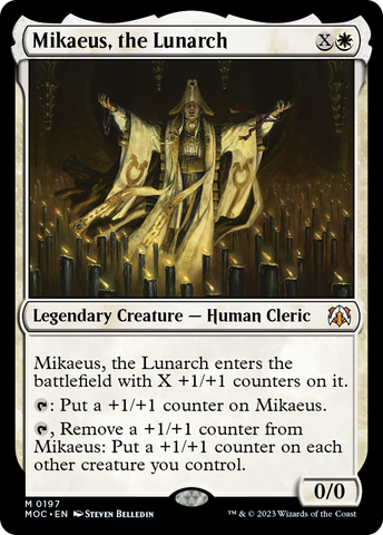 Mikaeus, the Lunarch [March of the Machine Commander] - The Mythic Store | 24h Order Processing