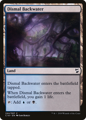 Dismal Backwater [Commander 2018] - The Mythic Store | 24h Order Processing