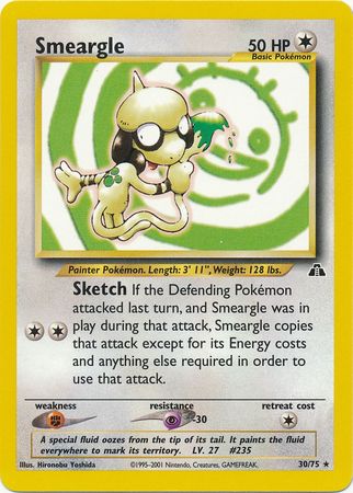 Smeargle (30/75) [Neo Discovery Unlimited] - The Mythic Store | 24h Order Processing