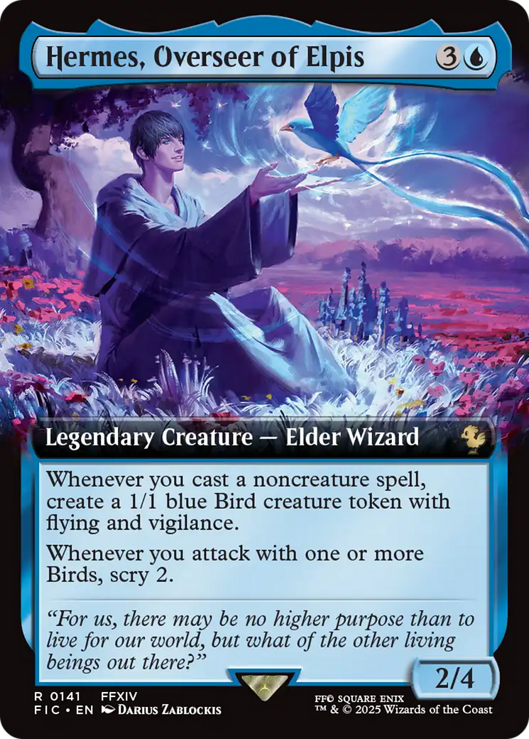 Hermes, Overseer of Elpis (Extended Art) [FINAL FANTASY Commander] - The Mythic Store | 24h Order Processing