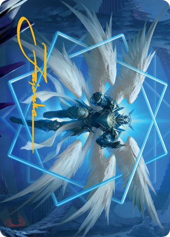 Vertex Paladin Art Card (Gold-Stamped Signature) [March of the Machine Art Series] - The Mythic Store | 24h Order Processing