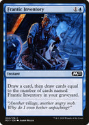 Frantic Inventory [Core Set 2021] - The Mythic Store | 24h Order Processing