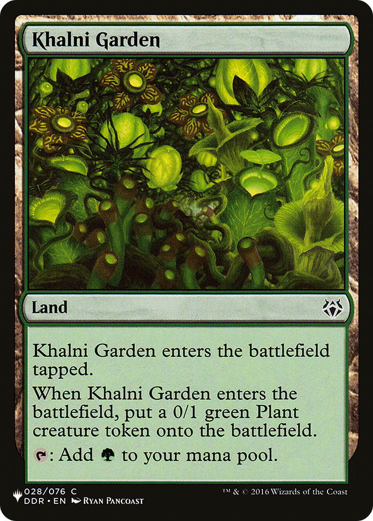 Khalni Garden [The List] - The Mythic Store | 24h Order Processing