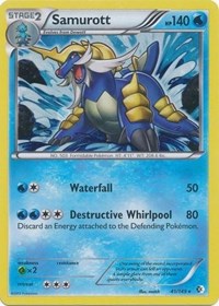 Samurott (41/149) (Cosmos Holo) (Blister Exclusive) [Black & White: Boundaries Crossed] - The Mythic Store | 24h Order Processing