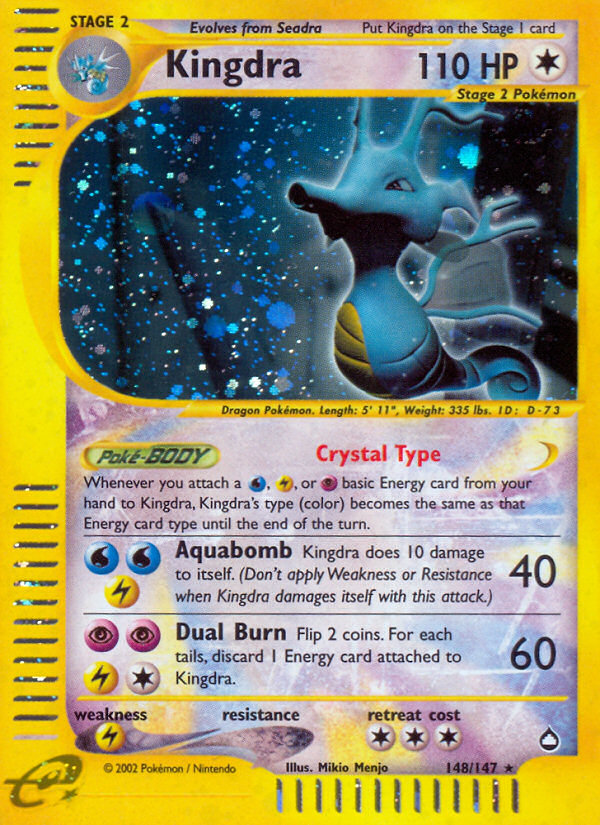Kingdra (148/147) [Aquapolis] - The Mythic Store | 24h Order Processing