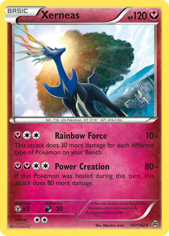 Xerneas (107/162) (Theme Deck Exclusive) [XY: BREAKthrough] - The Mythic Store | 24h Order Processing