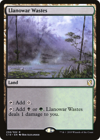 Llanowar Wastes [Commander 2019] - The Mythic Store | 24h Order Processing