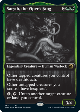 Saryth, the Viper's Fang [Innistrad: Double Feature] - The Mythic Store | 24h Order Processing